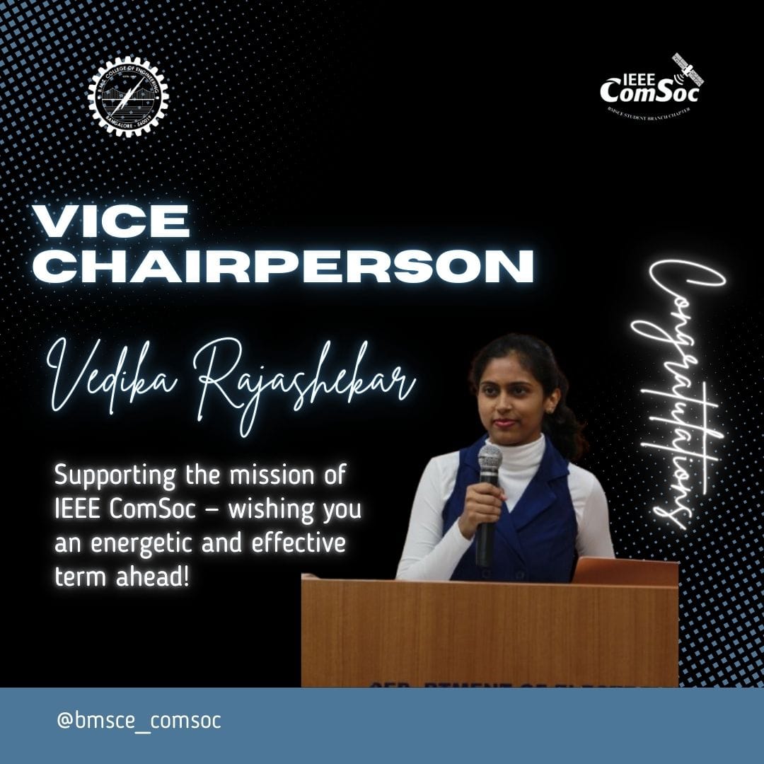 Vedhika Rajashekar - Vice-Chairperson